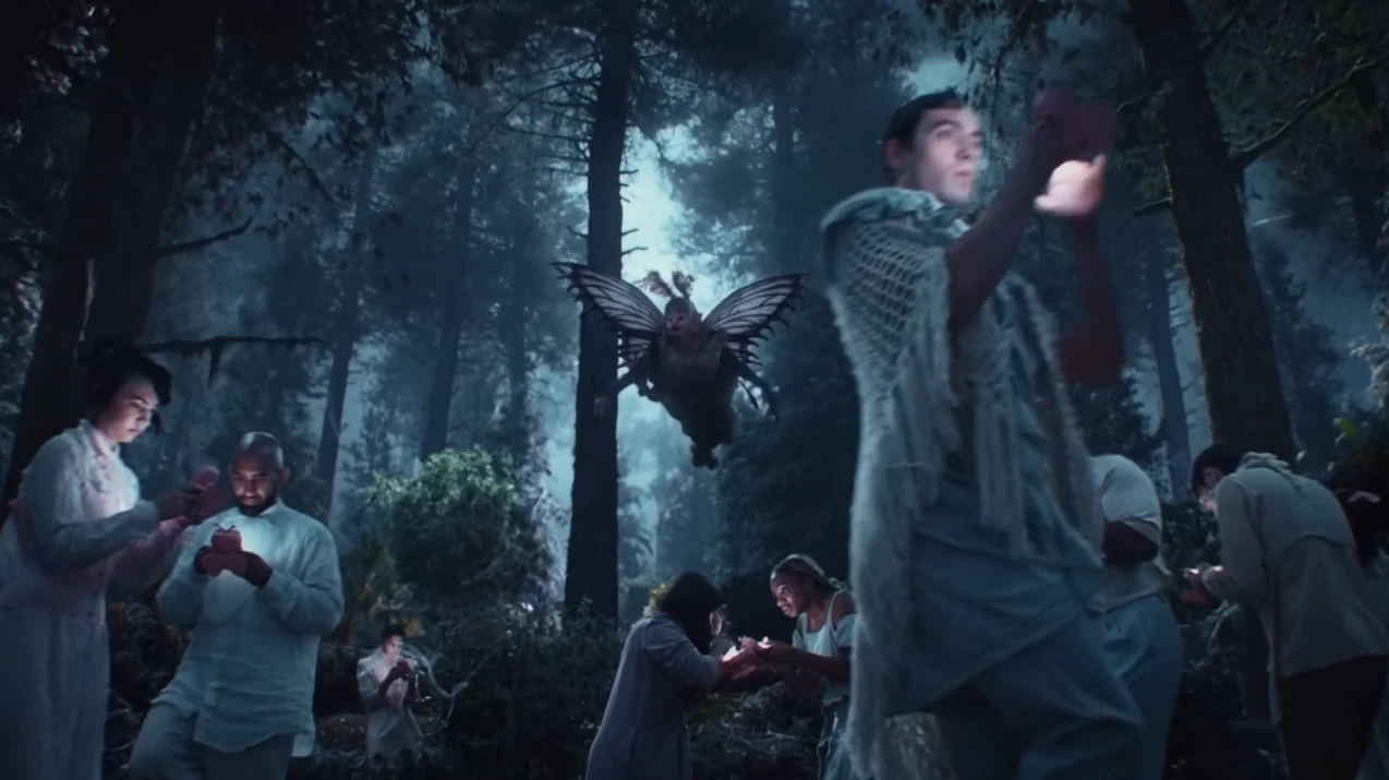 Spider Web music video forest scene featuring Conor Brodie